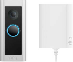 Ring 8VRBPZ-0EU0 ip video portafon Video Doorbell Pro Plugin 2 WLAN vanjska jedinica nikal (mat)