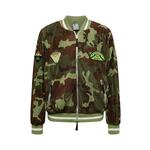 NIKE Sportska jakna smeđa / kaki / limeta / pastelno zelena