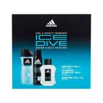 Adidas Ice Dive Set toaletna voda 100 ml + dezodorans 150 ml + gel za tuširanje 250 ml za muškarce