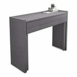 Sivi konzolni stol 36x110 cm Mel - Woodman