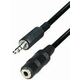 Transmedia Connecting Cable 3,5mm plug-jack 2,5m