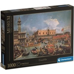 Canaletto: Ukrasna gondola na pristaništu, Veliki četvrtak zbirka puzzle od 1000kom - Clementoni