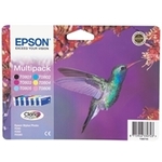 Epson T0807 tinta, svijetlo ljubičasta (light magenta), 7.4ml