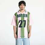 Dres Reebok x Botter LTD Reverse Soccer Tee Striped Pink/ Green S