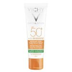Vichy Capital Soleil Mattifying 3-in-1 vodootporno proizvod za zaštitu lica od sunca SPF50+ 50 ml za žene