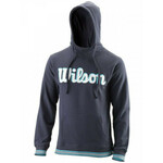 Muška sportski pulover Wilson Chi Script PO Hoody-Slimfit M - outer space