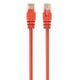 Gembird PP12-0.25M R - 0,25 m CAT5e UTP Patch cord Red