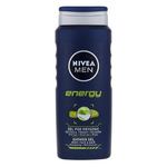 Nivea Men Energy gel za tuširanje za tijelo, lice, kosu 500 ml za muškarce