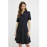 Haljina Tommy Hilfiger boja: tamno plava, mini, širi se prema dolje, WW0WW41567