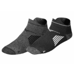 Čarape za tenis Mizuno Active Training Mid 2P - black/grey