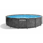 Intex bazen Greywood Prism Frame 4.57x1.22 m