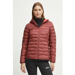 Sportska pernata jakna Jack Wolfskin Passamani boja: bordo, A61833