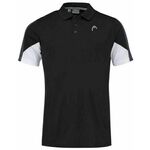 Muški teniski polo Head Club 22 Tech Polo Shirt M - black