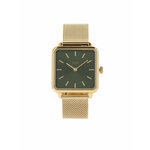 Sat Cluse La Tétragone CW0101207013 Mesh Gold/Forest Green