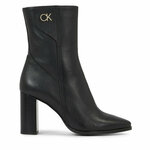 Čizme Calvin Klein Cup Heel Ankle Boot W/Hw 80 HW0HW01750 Crna