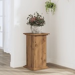 vidaXL Stalak za biljke boja hrasta 33x33x60 cm konstruirano drvo