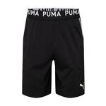 PUMA Sportske hlače siva / crna / bijela