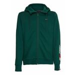 Muška sportski pulover Tommy Hilfiger Essentials Full Zip Hoody - hunter