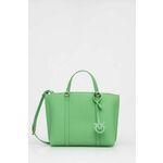 Torbica Pinko Carrie Shopper Classic PE 24 PLTT 102833 A1LF Green T36Q