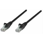 Network Cable, Cat6 compatible, CCA, U/UTP, PVC, 5m, Blackors
