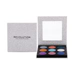 Makeup Revolution Pressed Glitter Palette paleta prešanih šljokica nijansa Illusion 10,8 g