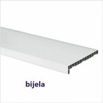 Prozorske unutarnje PVC klupice širine 20cm/25cm/30cm bijela - 20cmx126cm bijela
