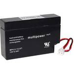 multipower PB-12-0,8-JST MP0,8-12 olovni akumulator 12 V 0.8 Ah olovno-koprenasti (Š x V x D) 96 x 62 x 25 mm JST priključak bez održavanja, nisko samopražnjenje