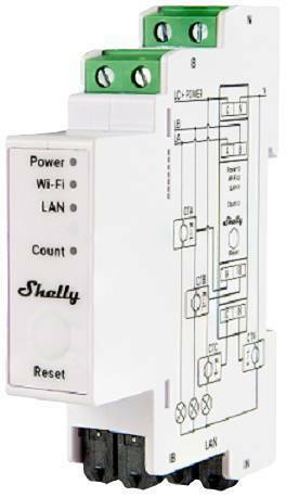 Shelly Pro 3EM mjerač električne energije Wi-Fi