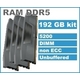 DDR5 192GB (4x48GB), DDR5 5200, DIMM 288-pin, 36mj