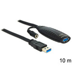DELOCK USB 3.0 Produžni kabel Crno 10m 83415