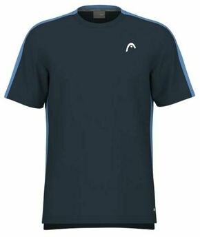 Majica za dječake Koszulka tenisowa Head Boys Vision Slice T-Shirt - navy blue # 152 cm