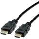 Roline HDMI priključni kabel HDMI A utikač 3.00 m crna 11.04.5933 sa zaštitom HDMI kabel