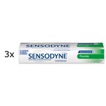 Sensodyne zubna pasta Fluoride, 3 x 75 ml