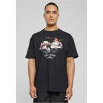 Black T-shirt Pimp and Butterfly Oversize crna