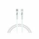 MS CABLE USB-C -&gt; USB-C, PD 100W 1m, MS, white