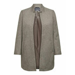Brown Ladies Brindle Jacket ONLY CARMAKOMA Soho - Ladies smeđa