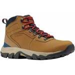 Columbia Men's Newton Ridge Plus II Waterproof Hiking Boot Light Brown/Red Velvet 43 Moške outdoor cipele