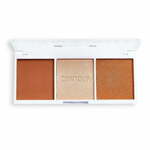 Revolution Relove Colour Play Contour Trio paleta za konturiranje lica 6 g nijansa Bronze Sugar