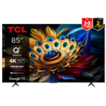 TCL 85C655 televizor, 24" (61 cm)/85" (215.9 cm), QLED, Ultra HD, Google TV
