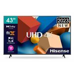 Hisense 43A6K televizor, 43" (110 cm), LED/QLED, Ultra HD, Vidaa OS