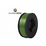 Filament za 3D printer PLASTIKA TRČEK, PLA – 1kg, Transparentno zeleni