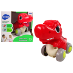 Dinosaur On Wheels T-Rex Red Figurine