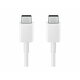 Kabel SAMSUNG, USB-C (M) na USB-C (M), 60V, 3A, 1.8m, bijeli EP-DX310JWEGEU