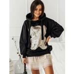 Cocomore black sweatshirt cmgBZ1174.R21 crna, kremasta