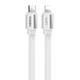 Kabel USB-C-lightning Remax Platinum Pro, RC-C050, 20W (bijeli)