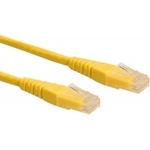 Roline UTP CAT6 patch kabel 0,5m, žuta