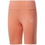 Ženske kratke hlače Reebok Womens RI SL Fitted Logo Shorts - twisted coral