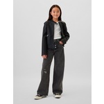 GAP Children's wide jeans Low Stride - Girls crna