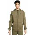 Muška sportski pulover Nike Dri-Fit Hoodie Full Zip - medium olive/black