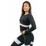 Nebbia Long Sleeve Sporty Top True Hero Black M Majica za fitnes